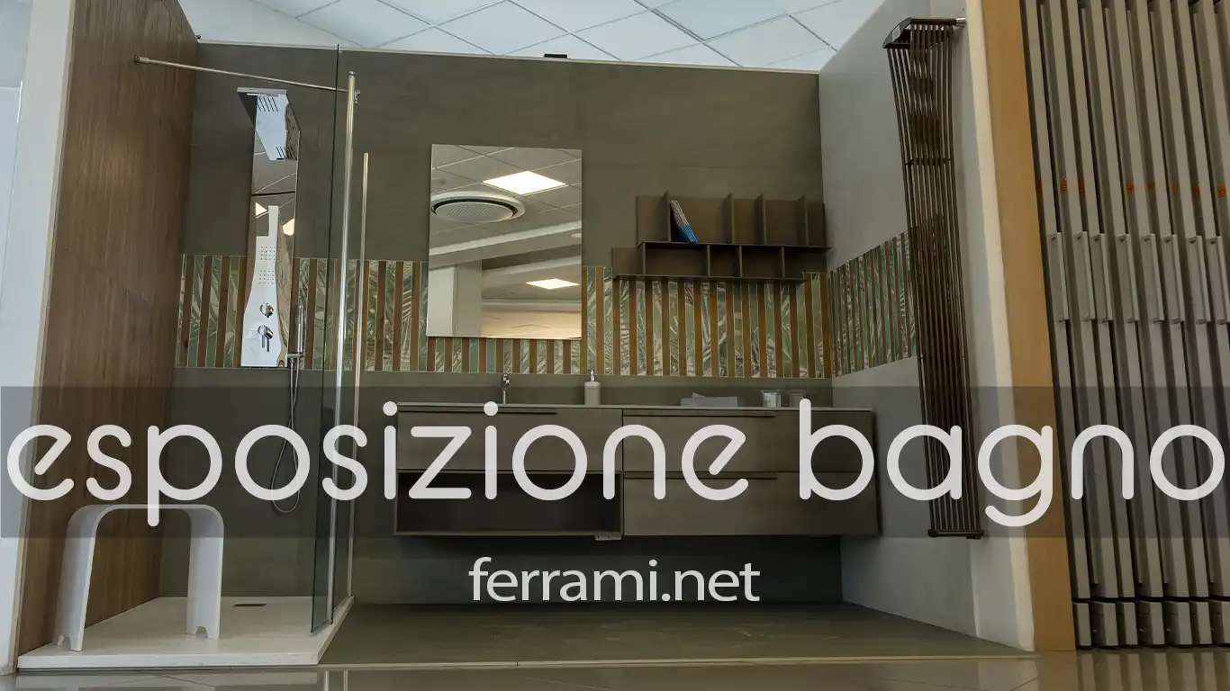 Ferrami Showroom: esposizione bagno a Rende (Cosenza)
